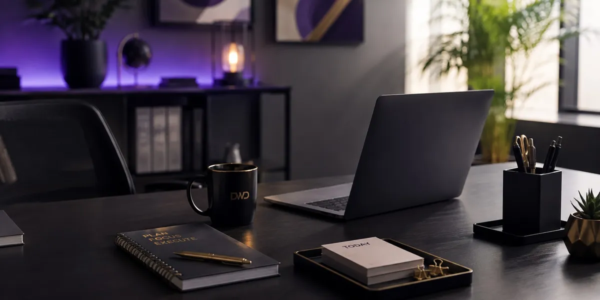 Professional virtual business support workspace